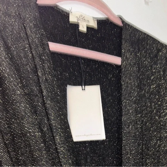 Elan Elegant black with gold shimmer Dress NWT - Picture 2 of 3